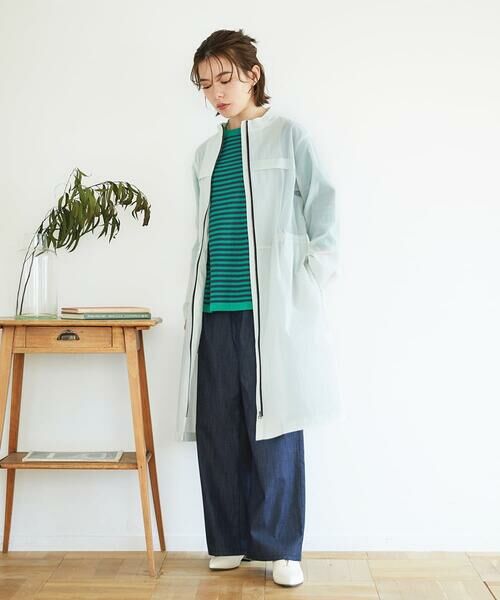 Maison de CINQ / メゾン ドゥ サンク その他アウター | ナイロンストレッチタフタコート | 詳細24