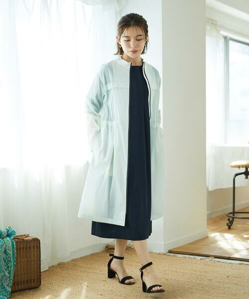 Maison de CINQ / メゾン ドゥ サンク その他アウター | ナイロンストレッチタフタコート | 詳細28