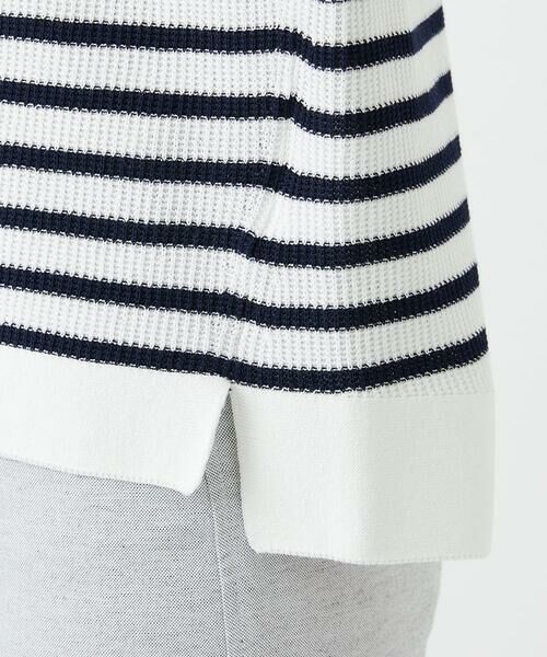Maison de CINQ / メゾン ドゥ サンク ニット・セーター | [アンサンブル対応]畦タック柄ニットプルオーバー | 詳細15