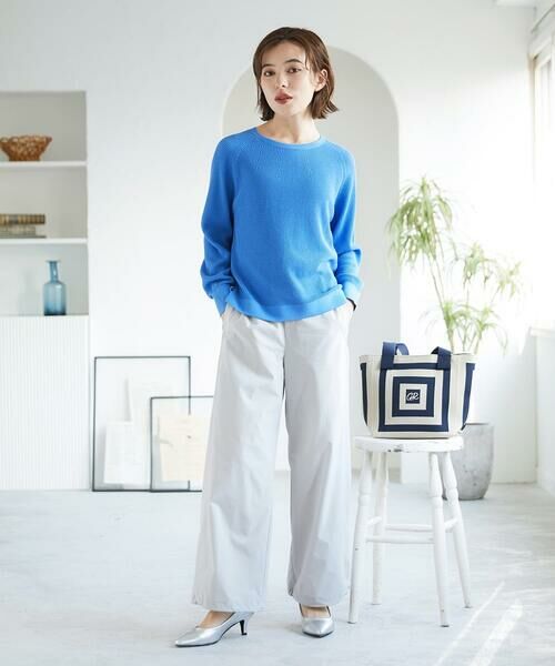 Maison de CINQ / メゾン ドゥ サンク ニット・セーター | [アンサンブル対応]畦タック柄ニットプルオーバー | 詳細19