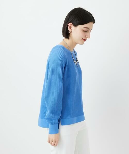 Maison de CINQ / メゾン ドゥ サンク ニット・セーター | [アンサンブル対応]畦タック柄ニットプルオーバー | 詳細2