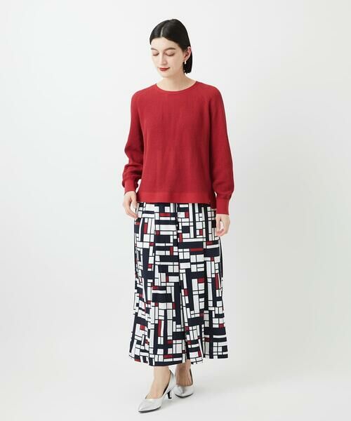 Maison de CINQ / メゾン ドゥ サンク ニット・セーター | [アンサンブル対応]畦タック柄ニットプルオーバー | 詳細28