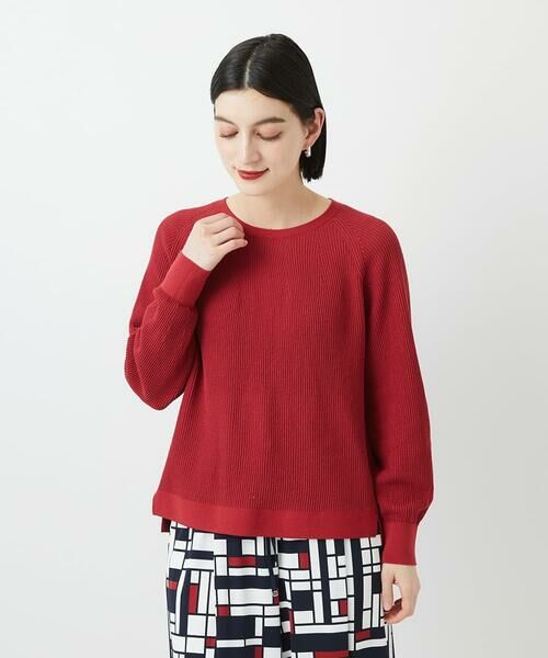Maison de CINQ / メゾン ドゥ サンク ニット・セーター | [アンサンブル対応]畦タック柄ニットプルオーバー | 詳細5