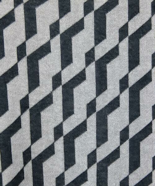 Maison de CINQ / メゾン ドゥ サンク ニット・セーター | [日本製]ハイゲージ幾何ジャカードニット | 詳細13