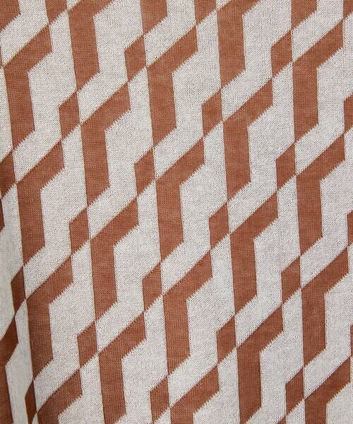 Maison de CINQ / メゾン ドゥ サンク ニット・セーター | [日本製]ハイゲージ幾何ジャカードニット | 詳細14