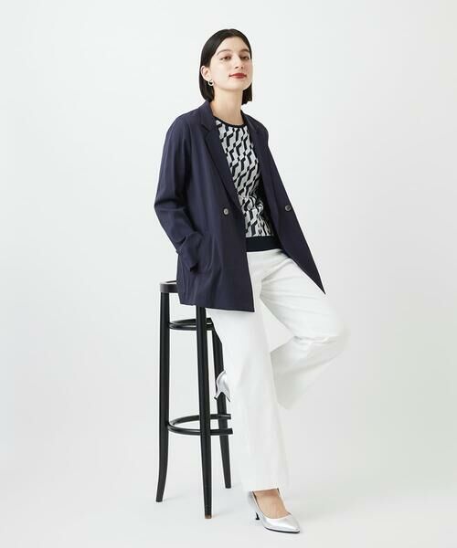 Maison de CINQ / メゾン ドゥ サンク ニット・セーター | [日本製]ハイゲージ幾何ジャカードニット | 詳細26