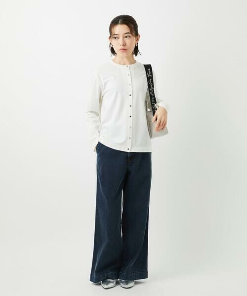 Maison de CINQ / メゾン ドゥ サンク カーディガン・ボレロ | ジャージースナップカーディガン | 詳細29