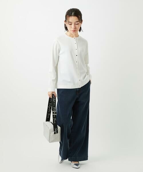 Maison de CINQ / メゾン ドゥ サンク カーディガン・ボレロ | ジャージースナップカーディガン | 詳細30