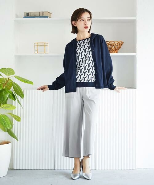 Maison de CINQ / メゾン ドゥ サンク カーディガン・ボレロ | [アンサンブル対応]ニットフードカーディガン | 詳細22