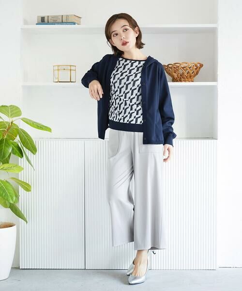 Maison de CINQ / メゾン ドゥ サンク カーディガン・ボレロ | [アンサンブル対応]ニットフードカーディガン | 詳細23