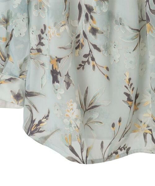 Maison de CINQ / メゾン ドゥ サンク カットソー | ［セットアップ対応］フラワープリントシアーカットソー | 詳細16