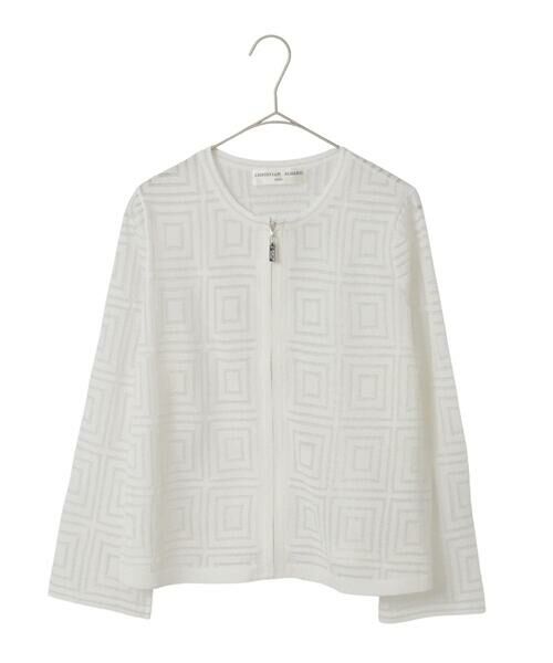 Maison de CINQ / メゾン ドゥ サンク セットアップ | スクエアージャカード羽織り | 詳細22