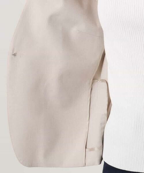 Maison de CINQ / メゾン ドゥ サンク セットアップ | 【小さいサイズ】ドライタッチストレッチ カラーレスジャケット/イージーケア/洗濯機で洗える | 詳細11