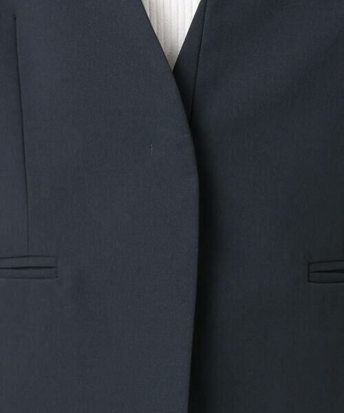 Maison de CINQ / メゾン ドゥ サンク セットアップ | 【小さいサイズ】ドライタッチストレッチ カラーレスジャケット/イージーケア/洗濯機で洗える | 詳細12