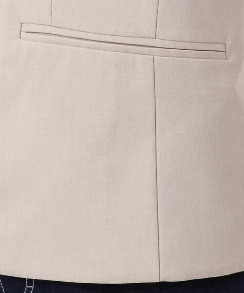 Maison de CINQ / メゾン ドゥ サンク セットアップ | 【小さいサイズ】ドライタッチストレッチ カラーレスジャケット/イージーケア/洗濯機で洗える | 詳細8