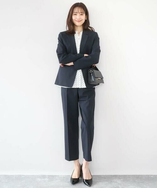 Maison de CINQ / メゾン ドゥ サンク セットアップ | 【小さいサイズ】ドライタッチストレッチ テーラードジャケット/イージーケア/洗濯機で洗える | 詳細14