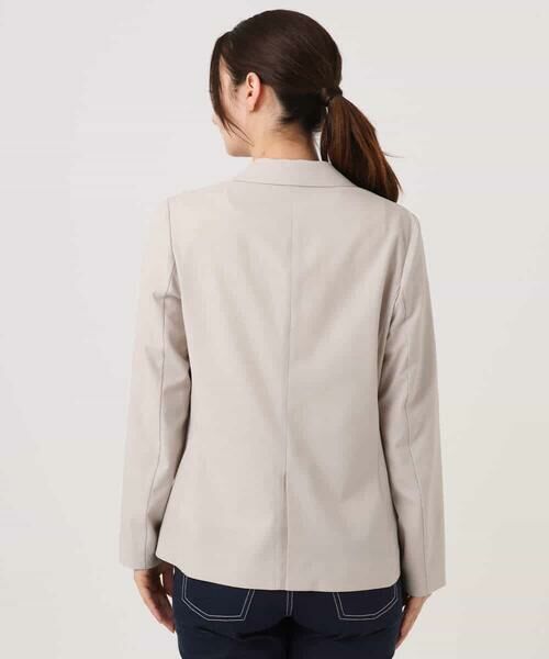 Maison de CINQ / メゾン ドゥ サンク セットアップ | 【小さいサイズ】ドライタッチストレッチ テーラードジャケット/イージーケア/洗濯機で洗える | 詳細4