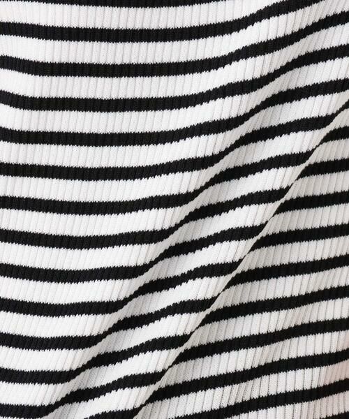 Maison de CINQ / メゾン ドゥ サンク タンクトップ | 【小さいサイズ】スクエアネックリブニットタンクトップ/UVカット/洗える | 詳細10