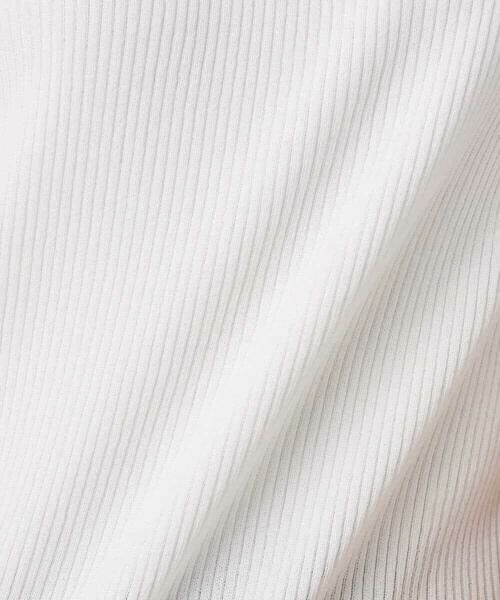 Maison de CINQ / メゾン ドゥ サンク タンクトップ | 【小さいサイズ】スクエアネックリブニットタンクトップ/UVカット/洗える | 詳細8