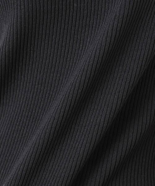 Maison de CINQ / メゾン ドゥ サンク タンクトップ | 【小さいサイズ】スクエアネックリブニットタンクトップ/UVカット/洗える | 詳細9