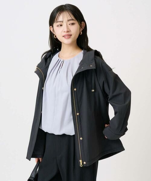 Maison de CINQ / メゾン ドゥ サンク その他アウター | 【小さいサイズ】ストレッチマウンテンパーカー/撥水加工/洗える | 詳細18