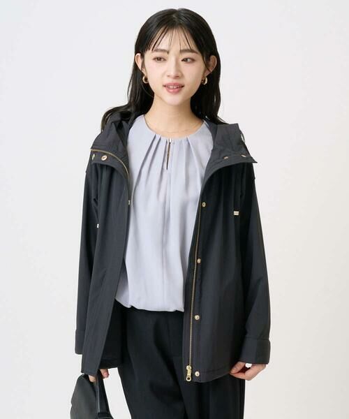 Maison de CINQ / メゾン ドゥ サンク その他アウター | 【小さいサイズ】ストレッチマウンテンパーカー/撥水加工/洗える（スミクロ）