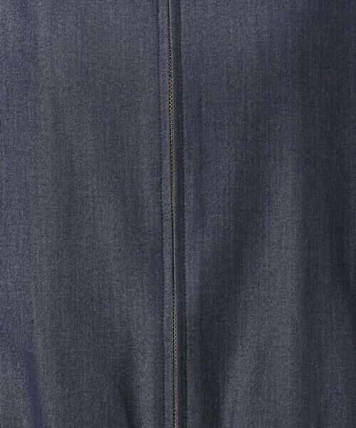 Maison de CINQ / メゾン ドゥ サンク その他アウター | 【小さいサイズ】[SANAGARAシリーズ]デニムライク 襟付きジップアップブルゾン/接触冷感/UVカット/洗濯機で洗える | 詳細9