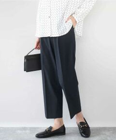 Maison de CINQ / メゾン ドゥ サンク その他パンツ | 【小さいサイズ】ドライタッチストレッチ テーパードパンツ/イージーケア/洗濯機で洗える