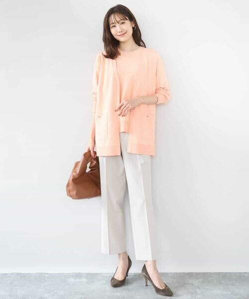 Maison de CINQ / メゾン ドゥ サンク その他パンツ | 【小さいサイズ】ドライタッチストレッチ テーパードパンツ/イージーケア/洗濯機で洗える | 詳細17