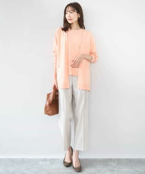 Maison de CINQ / メゾン ドゥ サンク その他パンツ | 【小さいサイズ】ドライタッチストレッチ テーパードパンツ/イージーケア/洗濯機で洗える | 詳細18