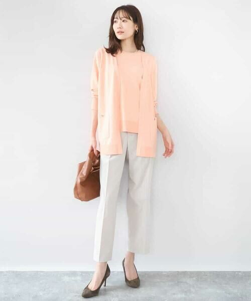 Maison de CINQ / メゾン ドゥ サンク その他パンツ | 【小さいサイズ】ドライタッチストレッチ テーパードパンツ/イージーケア/洗濯機で洗える | 詳細19