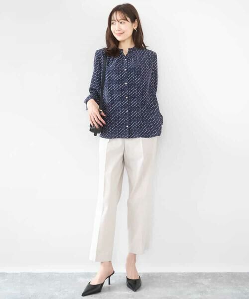 Maison de CINQ / メゾン ドゥ サンク その他パンツ | 【小さいサイズ】ドライタッチストレッチ テーパードパンツ/イージーケア/洗濯機で洗える | 詳細20