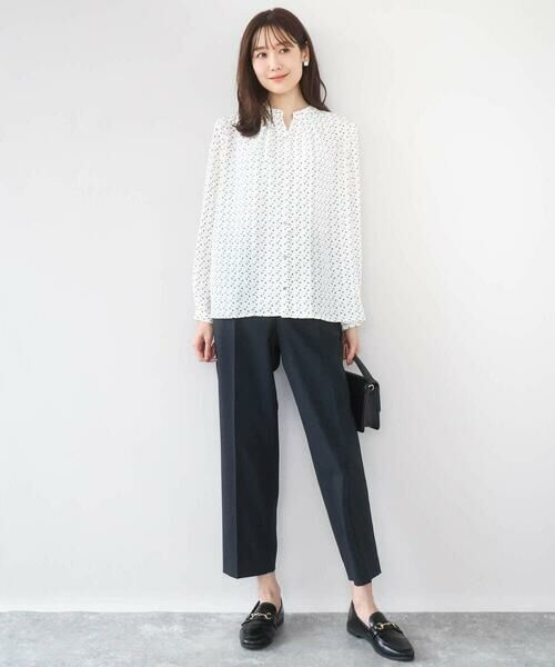 Maison de CINQ / メゾン ドゥ サンク その他パンツ | 【小さいサイズ】ドライタッチストレッチ テーパードパンツ/イージーケア/洗濯機で洗える | 詳細23