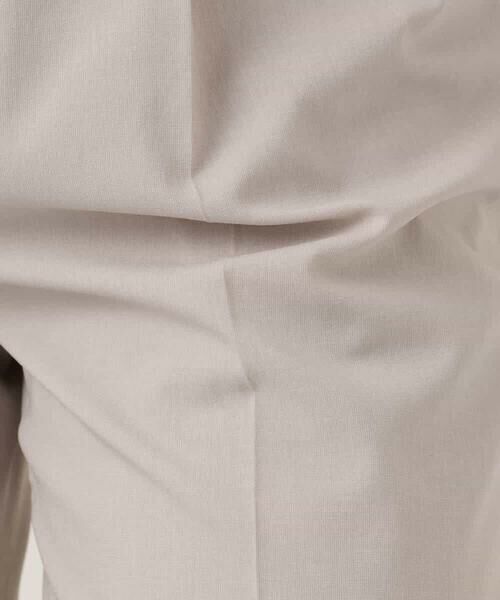 Maison de CINQ / メゾン ドゥ サンク チノ・ワークパンツ | 【小さいサイズ】ドライタッチストレッチ ワイドパンツ/イージーケア/洗濯機で洗える | 詳細10