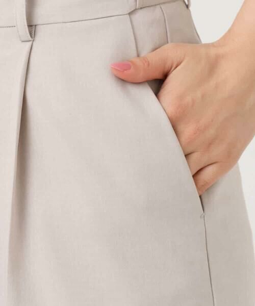 Maison de CINQ / メゾン ドゥ サンク チノ・ワークパンツ | 【小さいサイズ】ドライタッチストレッチ ワイドパンツ/イージーケア/洗濯機で洗える | 詳細8