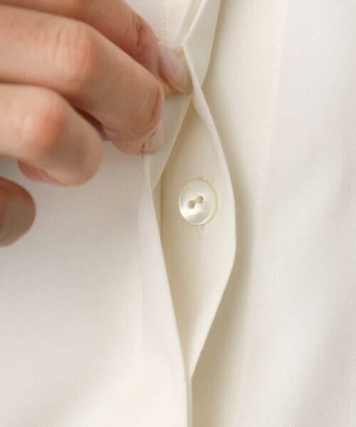 Maison de CINQ / メゾン ドゥ サンク シャツ・ブラウス | [小さいサイズ]シアータッチ ドローストリングシャツブラウス | 詳細16