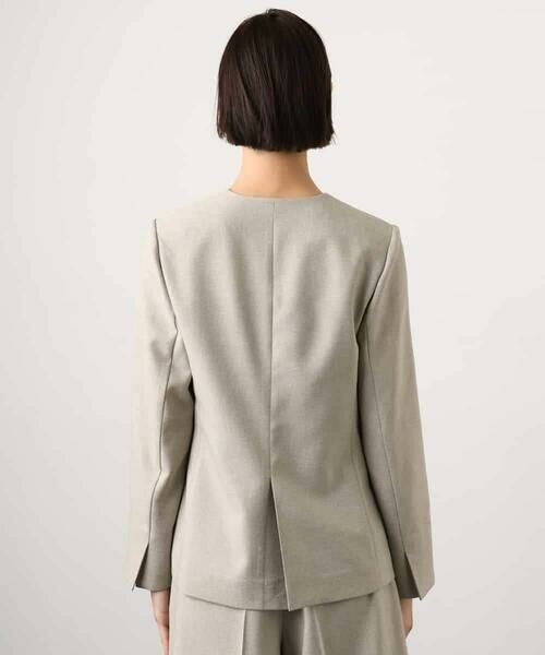 Maison de CINQ / メゾン ドゥ サンク セットアップ | [小さいサイズ][セットアップ対応]ツイードライク　ノーカラージャケット | 詳細5