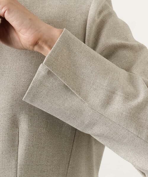 Maison de CINQ / メゾン ドゥ サンク セットアップ | [小さいサイズ][セットアップ対応]ツイードライク　ノーカラージャケット | 詳細8