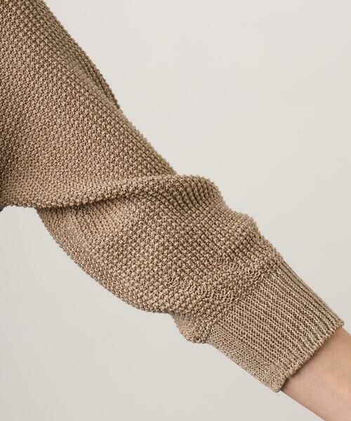 Maison de CINQ / メゾン ドゥ サンク ニット・セーター | [小さいサイズ]ホールガーメント(R)ラグランラメニット | 詳細10