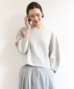 Maison de CINQ / メゾン ドゥ サンク ニット・セーター | [小さいサイズ]ホールガーメント(R)パフスリーブニット
