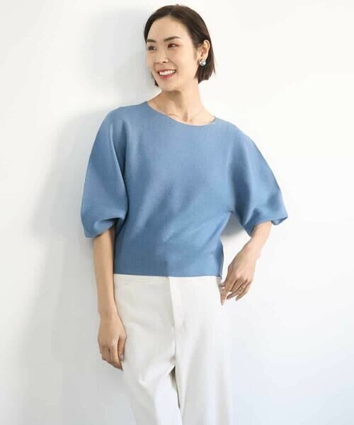 Maison de CINQ / メゾン ドゥ サンク ニット・セーター | [小さいサイズ]ホールガーメント(R)パフスリーブニット | 詳細4