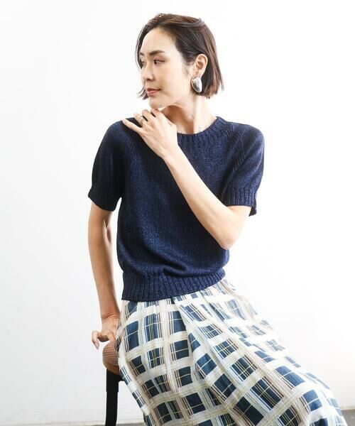 Maison de CINQ / メゾン ドゥ サンク ニット・セーター | [小さいサイズ]フェードカラーラグランニット | 詳細2