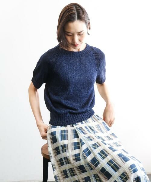 Maison de CINQ / メゾン ドゥ サンク ニット・セーター | [小さいサイズ]フェードカラーラグランニット | 詳細3