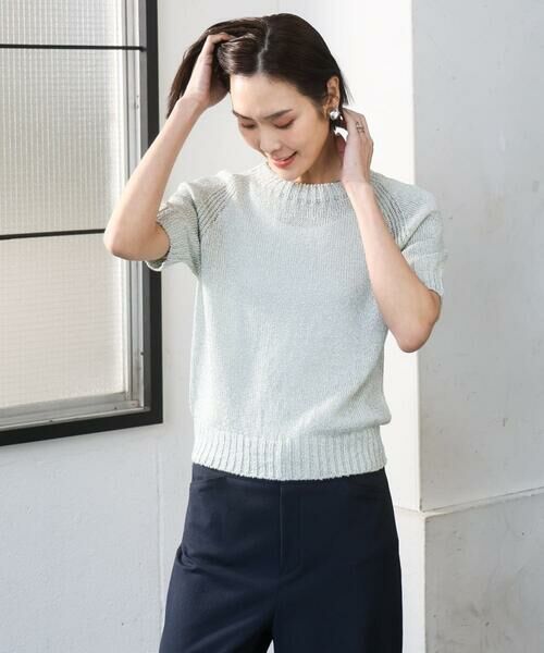 Maison de CINQ / メゾン ドゥ サンク ニット・セーター | [小さいサイズ]フェードカラーラグランニット | 詳細4