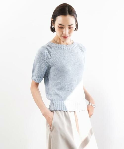 Maison de CINQ / メゾン ドゥ サンク ニット・セーター | [小さいサイズ]フェードカラーラグランニット | 詳細7