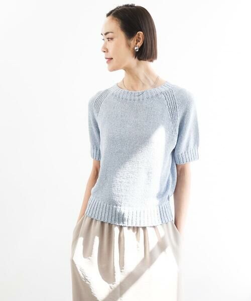 Maison de CINQ / メゾン ドゥ サンク ニット・セーター | [小さいサイズ]フェードカラーラグランニット | 詳細8