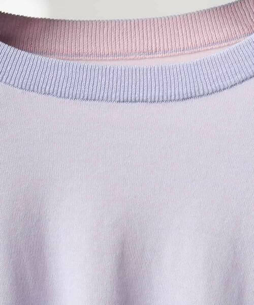 Maison de CINQ / メゾン ドゥ サンク ニット・セーター | [小さいサイズ][アンサンブル対応]シアープルオーバー | 詳細16