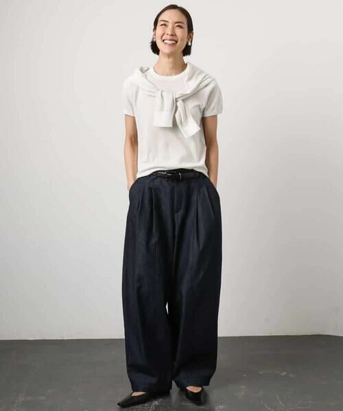 Maison de CINQ / メゾン ドゥ サンク ニット・セーター | [小さいサイズ][アンサンブル対応]シアープルオーバー | 詳細21