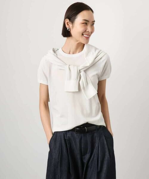 Maison de CINQ / メゾン ドゥ サンク ニット・セーター | [小さいサイズ][アンサンブル対応]シアープルオーバー | 詳細3