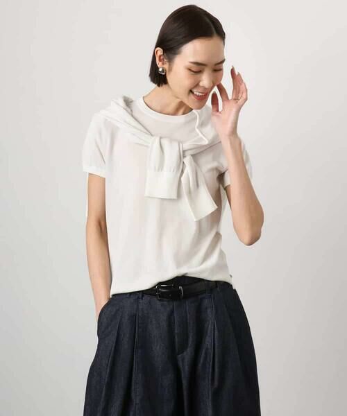 Maison de CINQ / メゾン ドゥ サンク ニット・セーター | [小さいサイズ][アンサンブル対応]シアープルオーバー | 詳細4